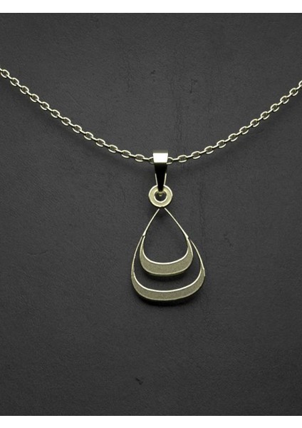 14 Ayar Altın Gözyaşı Damlası Kolye Ucu 0.5 Gr, KC14466 Kodlu