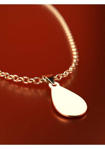 14 Ayar Altın Gözyaşı Damlası Kolye Ucu 0.5 Gr, KC11956 Kodlu fırsatları