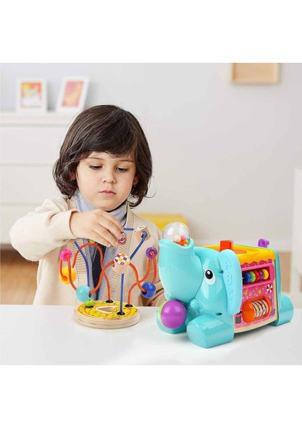 3906 Sun-Tahta Oyuncaklar Aktivite Küpü 5 In 1 indirimleri