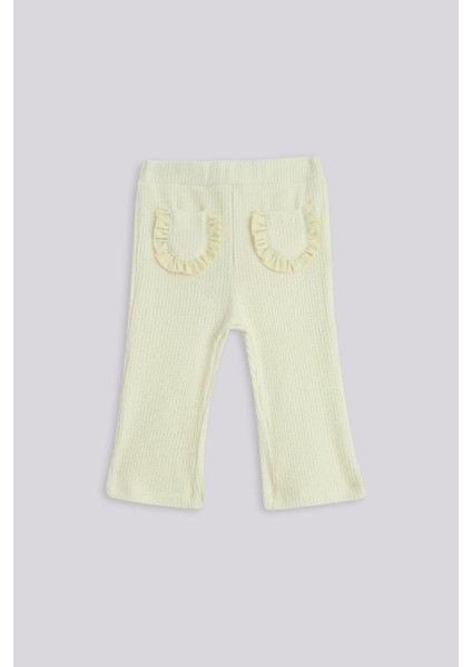 Bg Store Kız Bebek Ekru Tayt