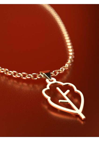 14 Ayar Altın Yaprak Kolye Ucu 0.5 Gr, KC15896 Kodlu fırsatları