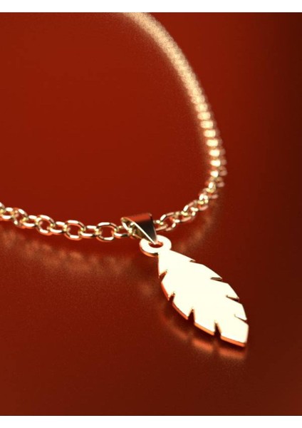 14 Ayar Altın Yaprak Kolye Ucu 0.5 Gr, KC10915 Kodlu fırsatları