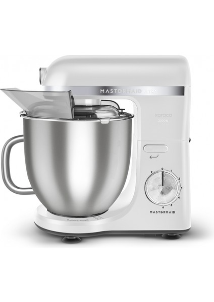 Mastermaid Chef Ultra M2000W Hamur Yoğurma Makinesi Pearl White 7l