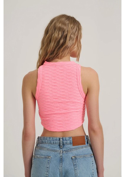 Etiket Detaylı Atlet Pembe fırsatları