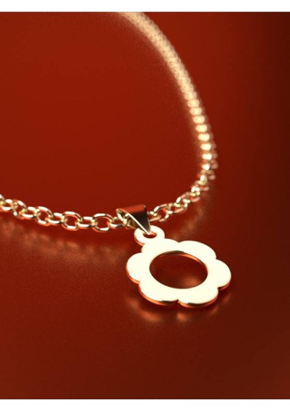 14 Ayar Altın Çiçek Kolye Ucu 0.5 Gr, KC14409 Kodlu fırsatları