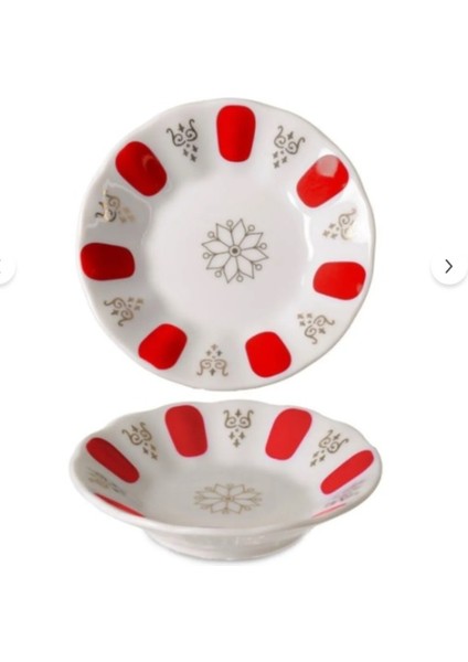 CKR3627 Kahveci Porselen Yaldızlı 12 Adet Çay TABAĞI-11CM fiyatları