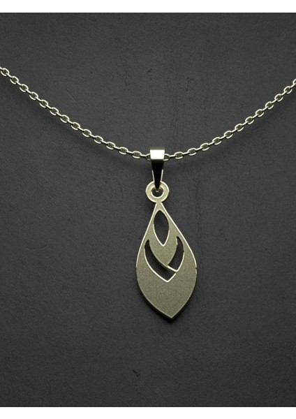 14 Ayar Altın Gözyaşı Damlası Kolye Ucu 0.5 Gr, KC10500 Kodlu