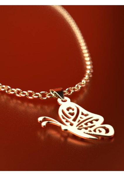 14 Ayar Altın Kelebek Kolye Ucu 0.5 Gr, KC11392 Kodlu fırsatları