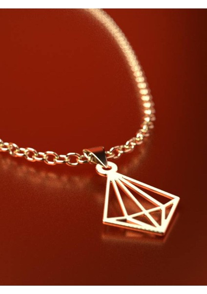 14 Ayar Altın Elmas Kolye Ucu 0.5 Gr, KC15014 Kodlu fırsatları