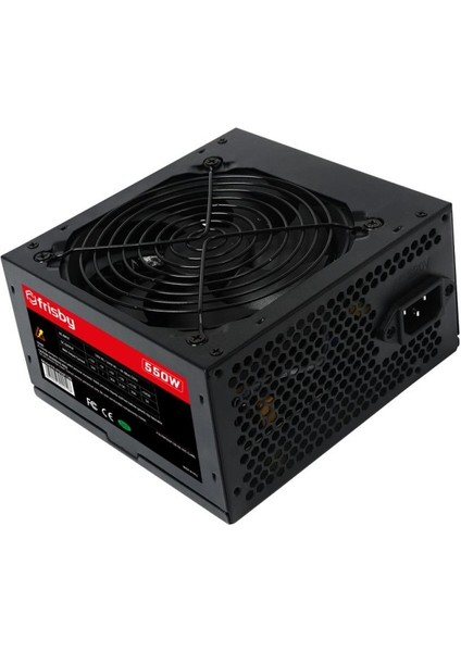 Frisby FR-PS55F12B 550W Power Supply 12CM Fan (Ovp - Ocp - Scp Koruma Desteği)