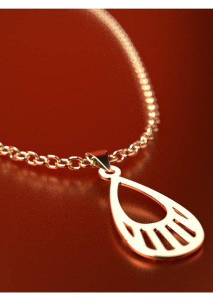 14 Ayar Altın Gözyaşı Damlası Kolye Ucu 0.5 Gr, KC12143 Kodlu fırsatları