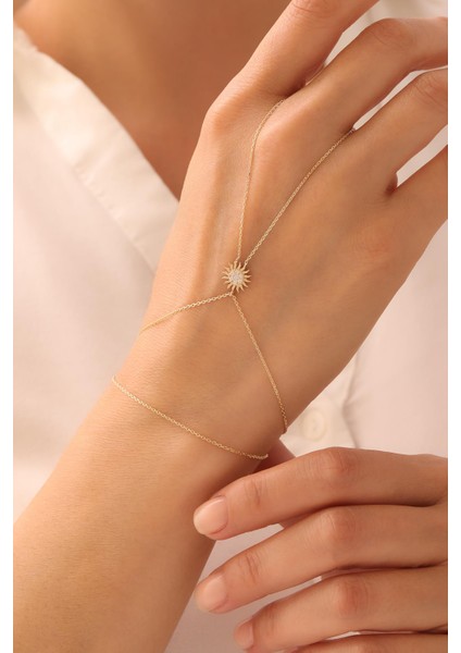 14 Ayar Güneş Altın Şahmeran