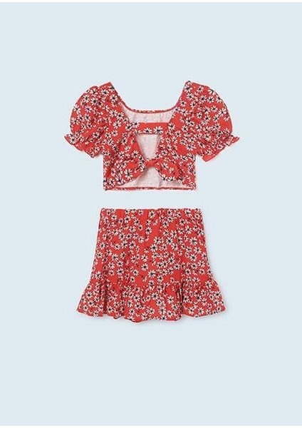 Kız Çocuk Kırmızı Takım Etek fırsatları