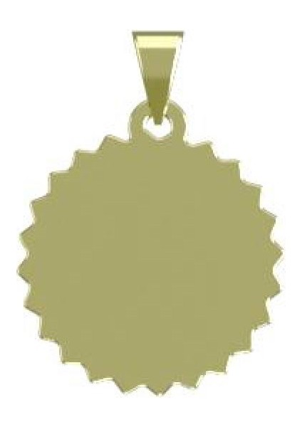 14 Ayar Altın Yıldız Kolye Ucu 0.5 Gr, KC15617 Kodlu