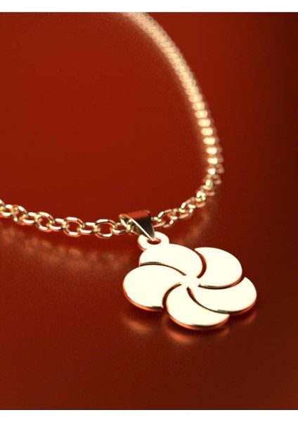 14 Ayar Altın Çiçek Kolye Ucu 0.5 Gr, KC13066 Kodlu fırsatları