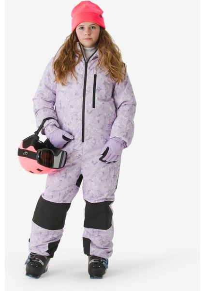 Wedze Çocuk Kayak Tulumu - 5/13 Yaş - Lila - SKI100 fırsatları