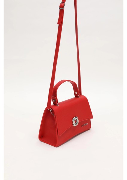 Kırmızı Kadın Omuz Çantası Levidor 930158