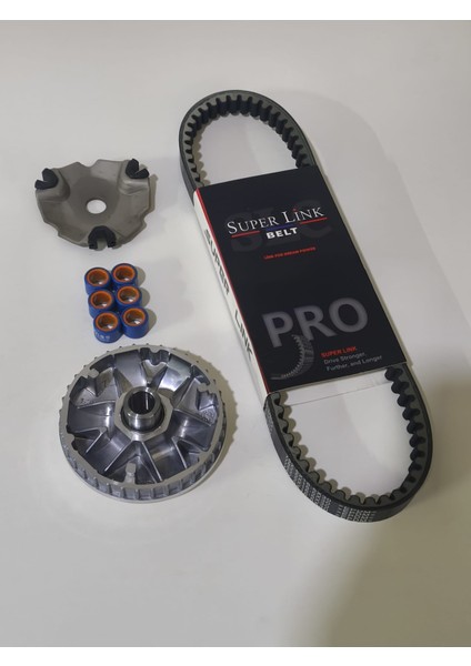 Boss 125 Uyumlu Performans Set (Kyş, Vrytr, 9 gr Baga,15-30 Kmh. Arası Hız Artışı)