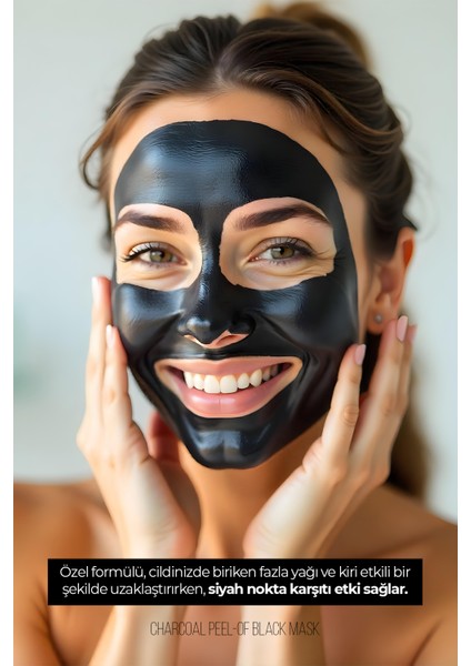 Charcoal Peel-Of Black Mask Soyulabilir Siyah Maske 150 ml fiyatları