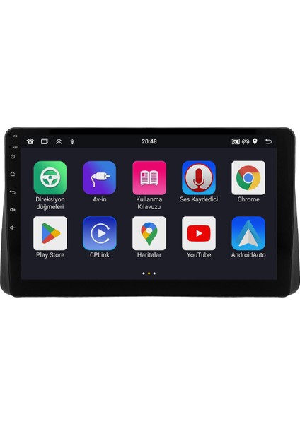 Chrysler Grand Voyager 5 Android Multimedya Sistemi (2011-2015) CRV4820XP modelleri