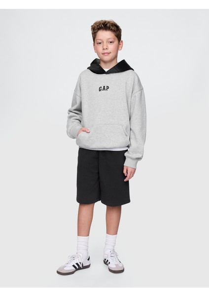 Erkek Çocuk Gri Gap Logo Vintage Soft Sweatshirt fırsatları