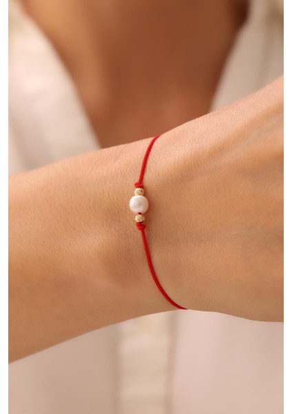 14 Ayar Dorikalı Inci Bileklik modelleri