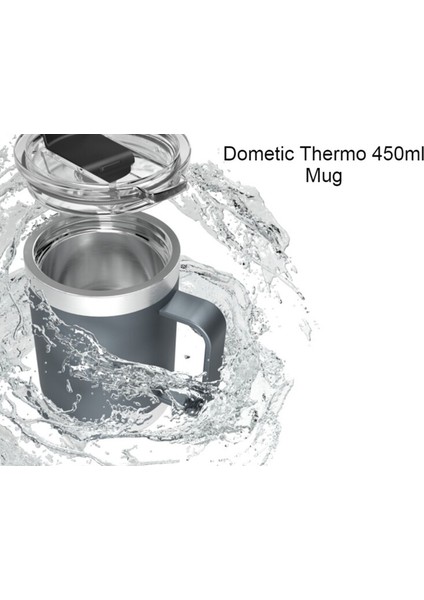 Dometic Termos Bardak 400 ml – Çift Cidarlı, Paslanmaz Çelik, Sızdırmaz Kapaklı, Gri | Kahve Termosu, Vakuumlu Kupa, Ofis ve Seyahat Kullanımı Için fiyatları