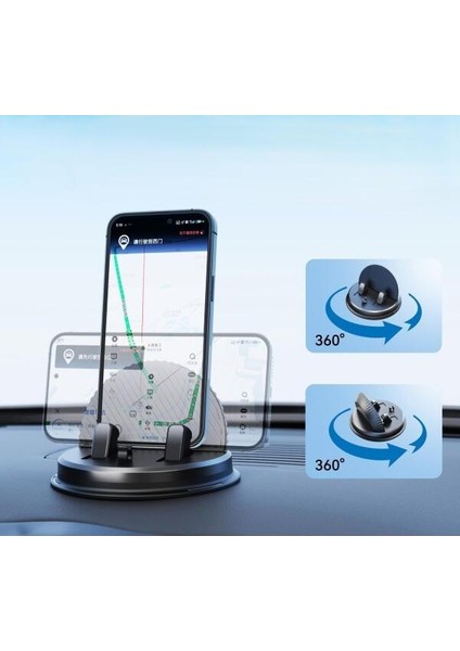 Araç Içi Akıllı Telefon Tutucu Araç Standı 360 Derece Dönüş Güçlü Yapışkan Gelişmiş Stabilite Akıllı Telefon Tutucu fırsatları