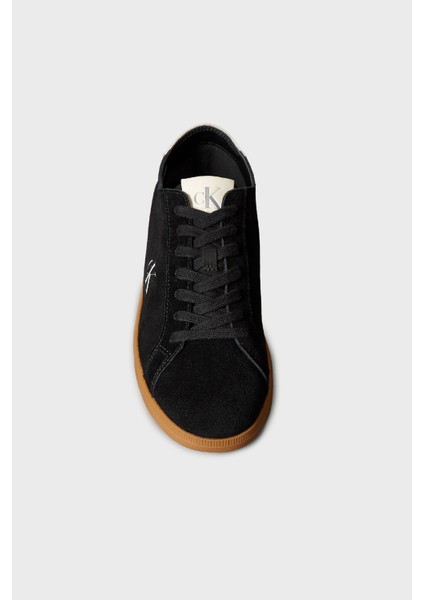 Süet Logolu Sneaker Ayakkabı YM0YM0132101J Erkek Ayakkabı YM0YM01321 01J indirimleri