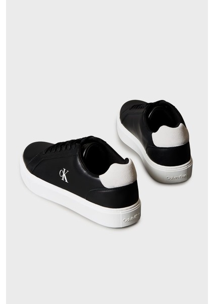 Deri Logolu Sneaker Ayakkabı YM0YM014350GM Erkek Ayakkabı YM0YM01435 0gm fırsatları