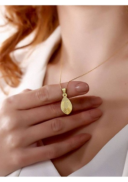 14 Ayar Altın Gözyaşı Damlası Kolye Ucu 0.5 Gr, KC10204 Kodlu modelleri