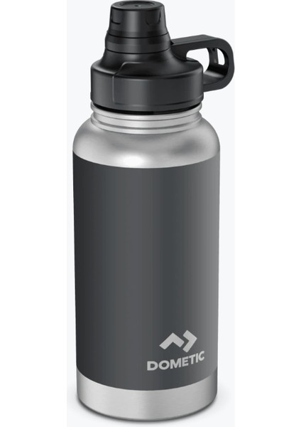 Dometic Paslanmaz Çelik Matara 900 ml – Çift Cidarlı, Spor Kapaklı, Bpa Içermez | Kamp, Outdoor ve Karavan Kullanımına Uygun (Antrasit)