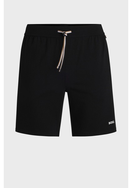 Logolu Streç Pamuklu Regular Fit Normal Bel Cepli Short Erkek Short 50515394 001