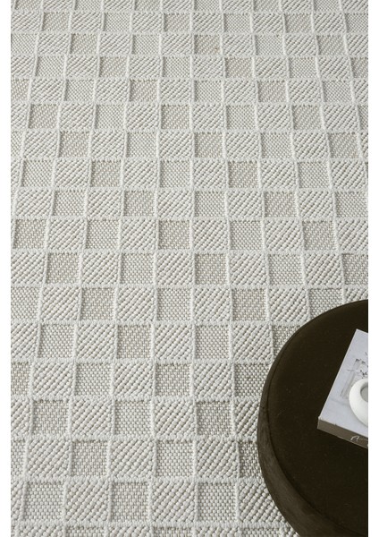 Fizy Beyaz Halı Loop Sisal Halı Modern Dokuma Oturma Odası Salon Halısı 13795A fırsatları