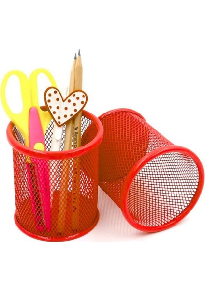 Metal File Kalemlik Kırmızı ND-1017
