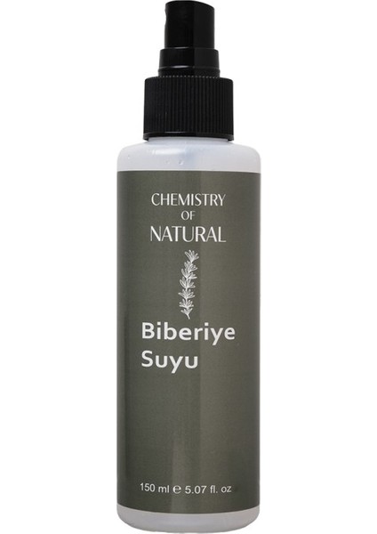 Biberiye Suyu 150 ml Saç Uzatıcı Etkili Vegan Şeffaf Sıvı Tüm Saçlar İçin