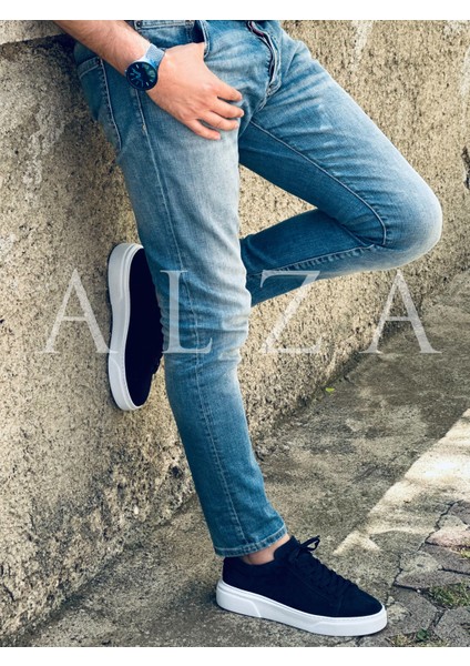 Büyük Numara Premium Kalite Hakiki Deri Erkek Sneaker, Günlük Rahat Ayakkabı