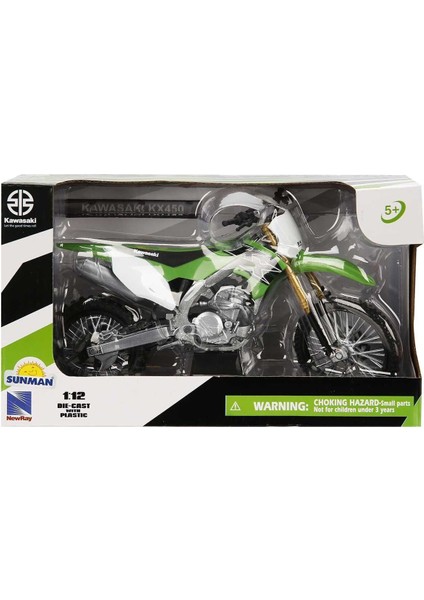 57483 SUN- Kawasakı KX450 Yeşil 1:12 indirimleri