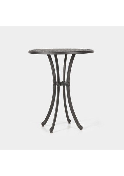 Alüminyum Dış Mekan Masa Sandalye Seti SA141-TA100-MA300 Ral 9005 Siyah fiyatları