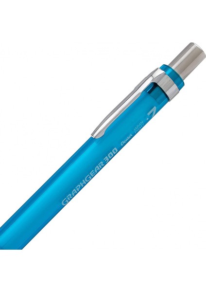 GraphGear 300 0.7 mm Mekanik Kurşun Kalem Gökyüzü Mavi Ergonomik Tasarımlı Hafif Kalem fiyatları
