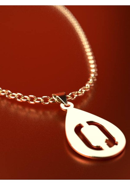 14 Ayar Altın Q Harfi Kolye Ucu 0.5 Gr, KC13135 Kodlu fırsatları