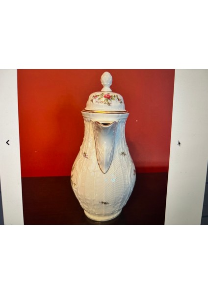 Alman Rosenthal "classıc Rose Collectıon" 26 cm Yüksekliğinde Kapaklı Çaydanlık fırsatları