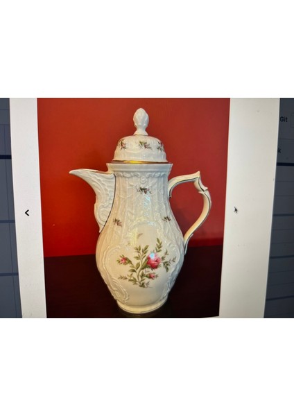 Alman Rosenthal "classıc Rose Collectıon" 26 cm Yüksekliğinde Kapaklı Çaydanlık indirimleri