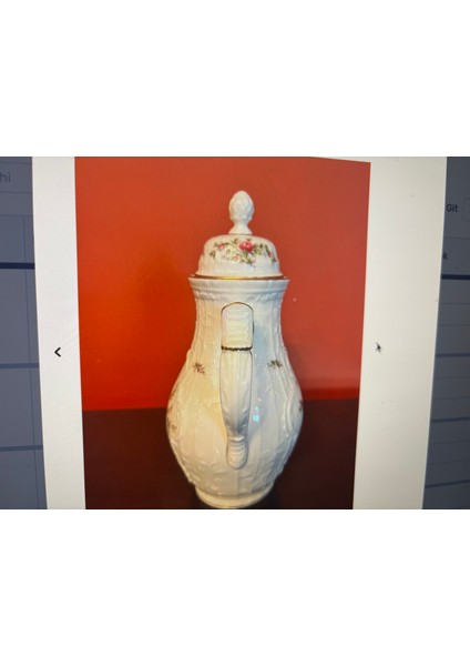 Alman Rosenthal "classıc Rose Collectıon" 26 cm Yüksekliğinde Kapaklı Çaydanlık