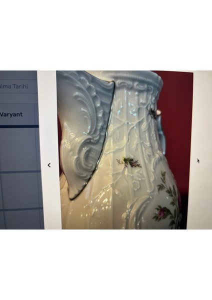 Alman Rosenthal "classıc Rose Collectıon" 26 cm Yüksekliğinde Kapaklı Çaydanlık