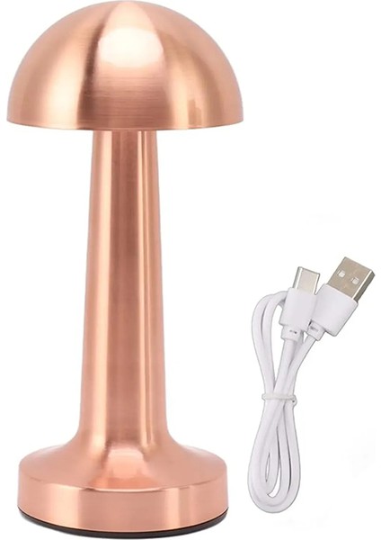 Şarjlı Modern Tasarım Dokunmatik Masa Lambası – USB ile Şarj Edilebilir, Taşınabilir ve Işık Ayarlı indirimleri