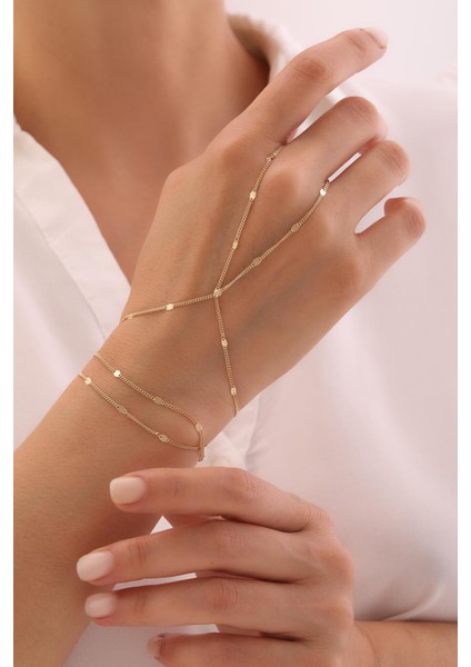 14 Ayar Çift Sıra Zincir Şahmeran