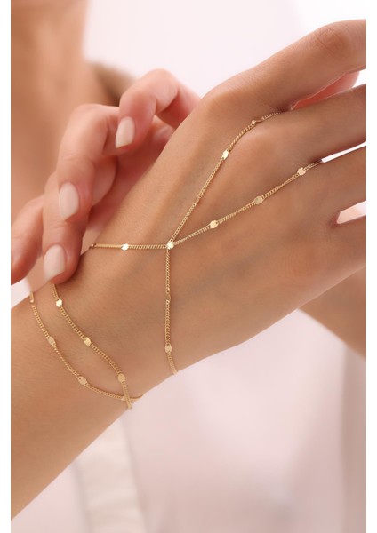 14 Ayar Çift Sıra Zincir Şahmeran fiyatları