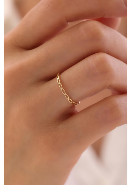 14 Ayar Minimal Yüzük fiyatları