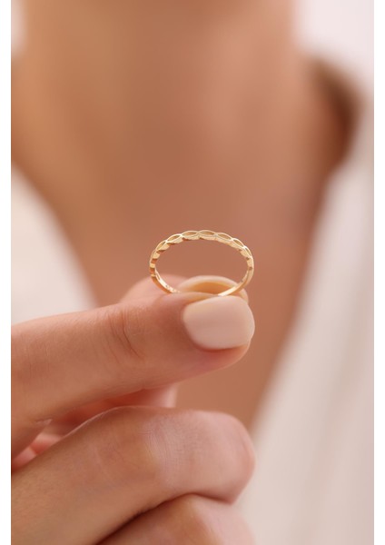 14 Ayar Minimal Yüzük modelleri